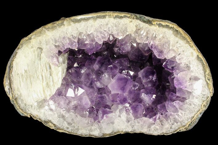 Purple Amethyst Geode - Uruguay #87456